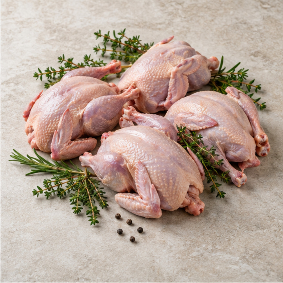 Fresh whole quail available on request